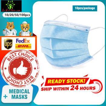 3-Layer Disposable Face Masks 694e8d1f2ee056f98ee488: 10 pcs|20 pcs|50 pcs|100 pcs|250 pcs|500 pcs|1000 pcs  New Arrivals 2020 Fight Coronavirus Face Masks Best Sellers