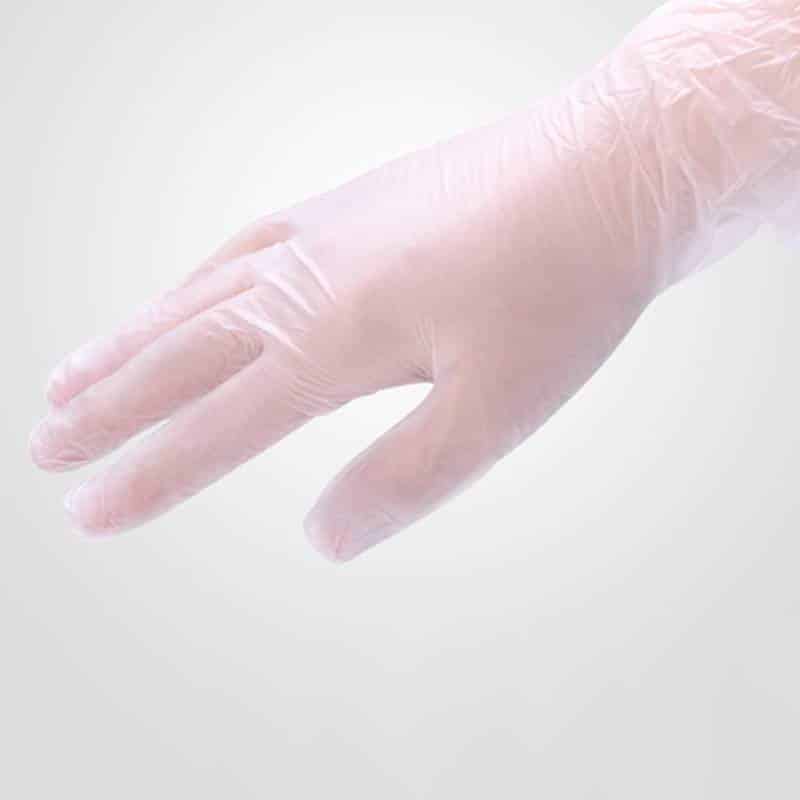 100 Pcs/Box of Black, Blue, or Transparent Disposable Gloves