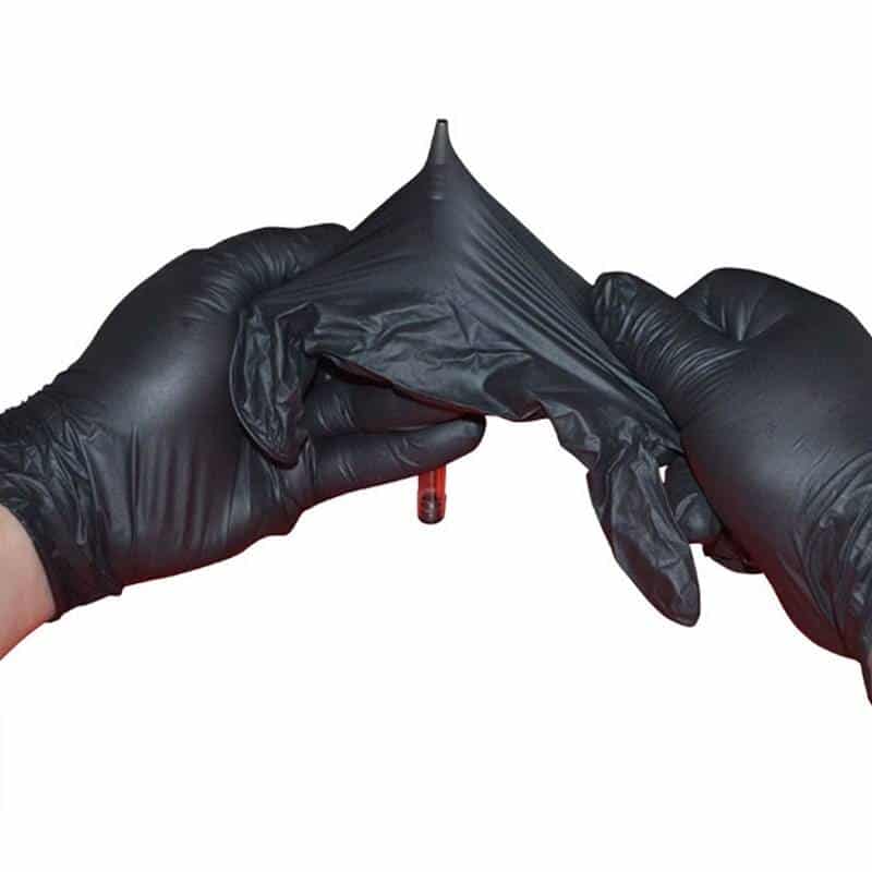 100 Pcs/Box of Black, Blue, or Transparent Disposable Gloves