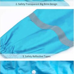 QIAN 2-9 Years Old Fashionable Waterproof Jumpsuit Raincoat Hooded Cartoon Kids One-Piece Rain Coat Tour Children Rain Gear Suit color: Pink|Blue|Yellow  New Arrivals 2020 Fight Coronavirus