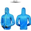 blue jacket