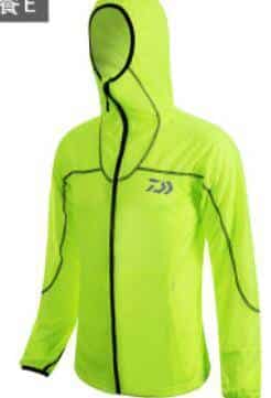 green jacket