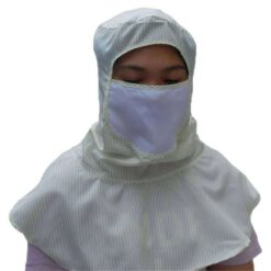 High Quality ESD Spray Painting Protective Pharmaceutical Food Factory Hat Head Safety Helmet Work Cleanroom Dustproof Shawl Hat color: Pink|Blue|White|Yellow  New Arrivals 2020