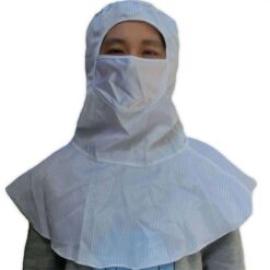 High Quality ESD Spray Painting Protective Pharmaceutical Food Factory Hat Head Safety Helmet Work Cleanroom Dustproof Shawl Hat color: Pink|Blue|White|Yellow  New Arrivals 2020