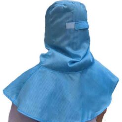 High Quality ESD Spray Painting Protective Pharmaceutical Food Factory Hat Head Safety Helmet Work Cleanroom Dustproof Shawl Hat color: Pink|Blue|White|Yellow  New Arrivals 2020