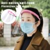 Summer Sun Protection Hat Anti-dust Anti-droplet Spittle Protection Sun Visor Hats For Women Outdoor Travel Cover Face Sun Hat color: A random 1pc|B random 1pc|black 1|black 2|C random 1pc|Pink|transparent|Black|Blue  New Arrivals 2020 Fight Coronavirus