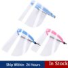 Summer Sun Protection Hat Anti-dust Anti-droplet Spittle Protection Sun Visor Hats For Women Outdoor Travel Cover Face Sun Hat color: 1-1|1-2|2-1|3-1|4-1|A random 1pc|B random 1pc|C random 1pc|Pink|Blue  New Arrivals 2020 Fight Coronavirus