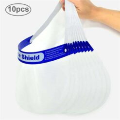 Professional Clear Full-Face Shield Protection Transparent Protective Safety color: transparent  New Arrivals 2020 Fight Coronavirus