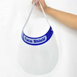 Professional Clear Full-Face Shield Protection Transparent Protective Safety color: transparent  New Arrivals 2020 Fight Coronavirus