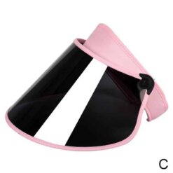 Summer Sun Protection Ultraviolet Polarized Sun Visor Hats For Women Outdoor Travel Fishing Biking Cover Face Sun Hat Female Cap color: beige|Pink|Purple|Sky Blue|Gray with 2 Filters|Black  New Arrivals 2020 Fight Coronavirus