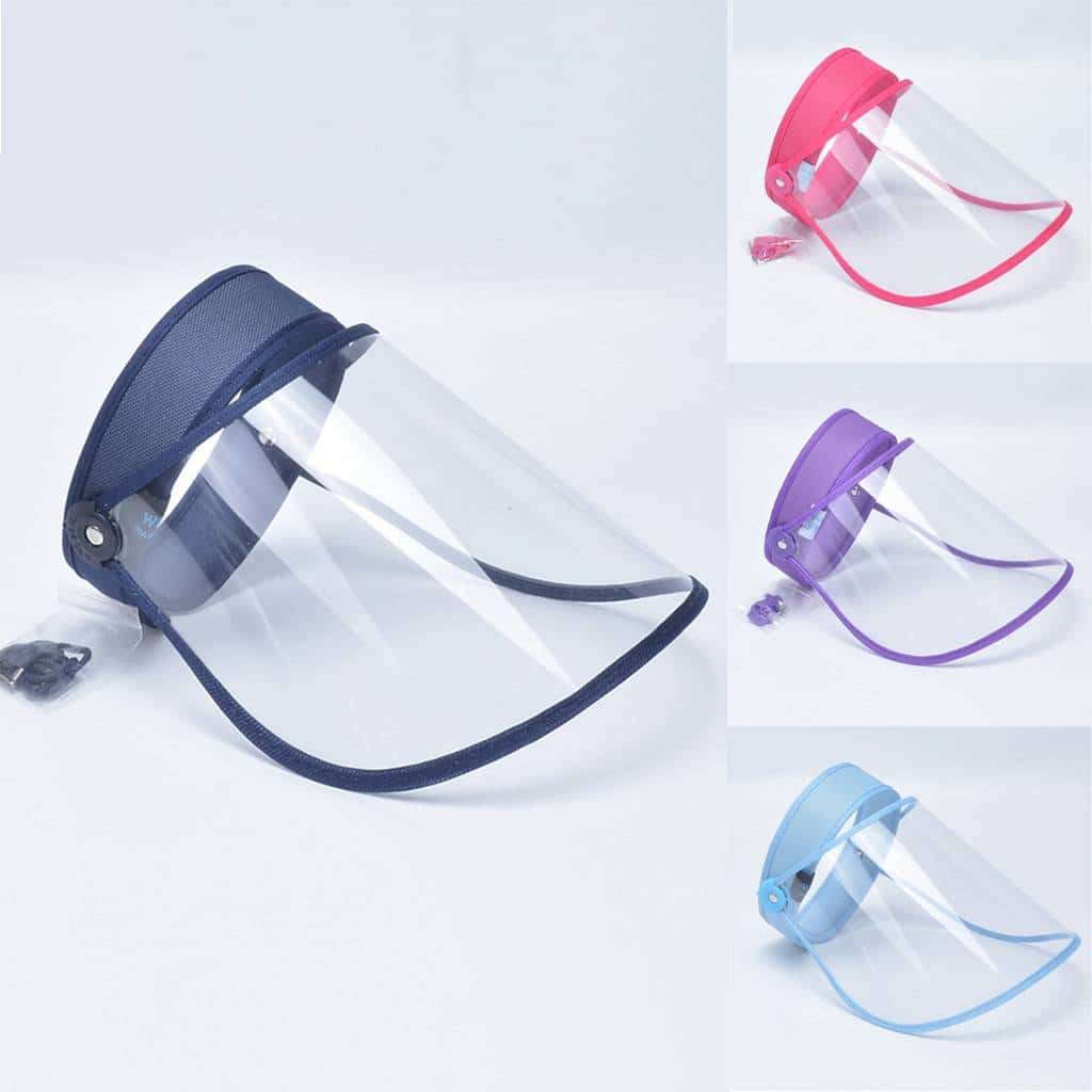 Adjustable UV Protection Sun Hat Female Anti-Droplet Saliva Empty Top Hat Transmission Windproof Sand Cap