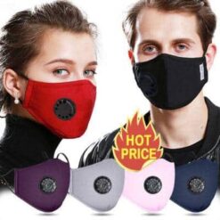 Washable Face Mask with Filter color: 1 Mask (No Filters)|Black with 2 Filters|Blue with 2 Filters|Gray with 2 Filters|Pink with 2 Filters|Purple with 2 Filters|Red with 2 Filters|10 Kid Filters|10 Filters  New Arrivals 2020 Fight Coronavirus Face Masks Best Sellers