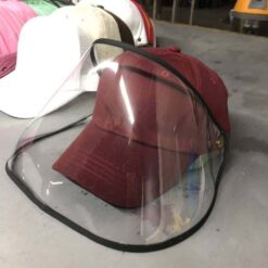 Baby Boy Girl Hats With Protective Face Shield Baseball Cap Kids Anti-spitting Hat Dustproof Cover Peaked Cap Hat Adjustable color: A|B|C|D|E|F|G|H|I|J|K|L  New Arrivals 2020 Fight Coronavirus