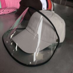 Baby Boy Girl Hats With Protective Face Shield Baseball Cap Kids Anti-spitting Hat Dustproof Cover Peaked Cap Hat Adjustable color: A|B|C|D|E|F|G|H|I|J|K|L  New Arrivals 2020 Fight Coronavirus