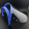 2020 New Clear Transparent Adjustable Full Face Plastic Flip-up Visor Anti-fog Anti bacteria Protective color: Pink|Blue  New Arrivals 2020 Fight Coronavirus