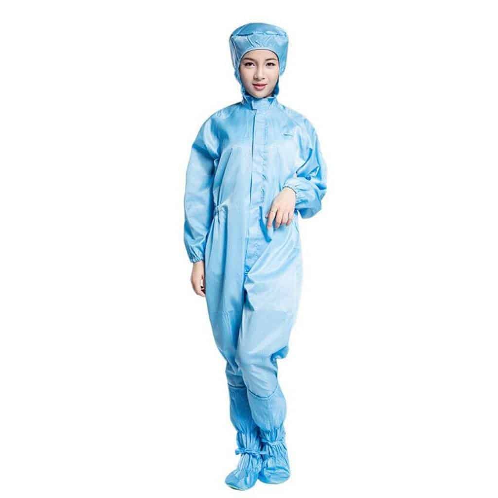 Male And Female Couple Models Of Anti-static Dust-Free Clothes Overalls Hooded 2020 special protection body suit