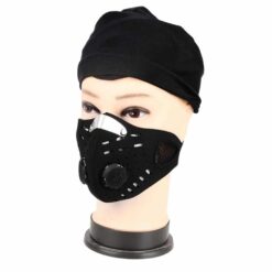 Vervuiling Masker Volwassen Anti Pm 2.5 Pollen Stofmasker Wasbare Anti-Fog Anti Stofmasker Actieve Kool Filter Met 2 Filters color: Red|Gray with 2 Filters|Black|Blue|Green  New Arrivals 2020 Fight Coronavirus