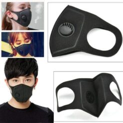 Anti Droplet Dust-proof Washable Adjustable Face Cover Mouth Muffle Anti Dust W/ Breather Valve Reusable Breathable Made  New Arrivals 2020 Fight Coronavirus