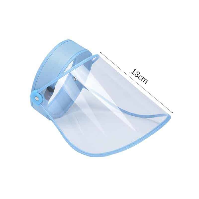 Protective Cap Breathable Unisex Transparent Protection Cap Gorras Hombre Top Empty Hat Hats Sun B4F2