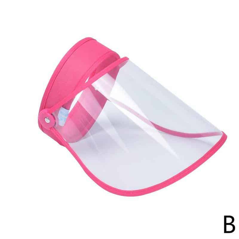 Protective Cap Breathable Unisex Transparent Protection Cap Gorras Hombre Top Empty Hat Hats Sun B4F2