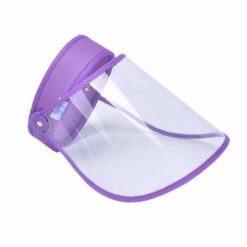Protective Cap Breathable Unisex Transparent Protection Cap Gorras Hombre Top Empty Hat Hats Sun B4F2 color: Navy Blue|Purple|Rose Red|Black|Blue  New Arrivals 2020 Fight Coronavirus