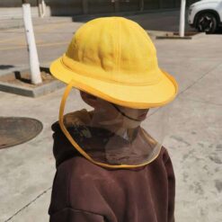 Detachable Protection Hat Cap Dust-proof Face Cover Protective Gears Cotton Face Cover Cap Decoration Accessories Motorcycle Gear Type: Headgear  New Arrivals 2020 Fight Coronavirus