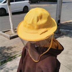 Detachable Protection Hat Cap Dust-proof Face Cover Protective Gears Cotton Face Cover Cap Decoration Accessories Motorcycle Gear Type: Headgear  New Arrivals 2020 Fight Coronavirus