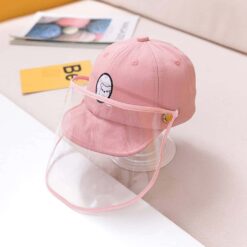 Anti-spitting Peaked Cap Hat Protective Hat Dustproof Cover Kids Boys Girls Multi-function Cap Anti-saliva Face Cover #T1P color: Pink|Black|Blue|Yellow  New Arrivals 2020 Fight Coronavirus Best Sellers