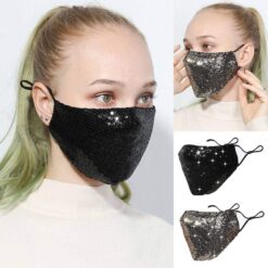 1pc In Stock Filters Adjustable Reusable Protection Personal Care Dropshipping New Care 2020 color: Gold|Black New Arrivals 2020 Fight Coronavirus Face Masks Best Sellers