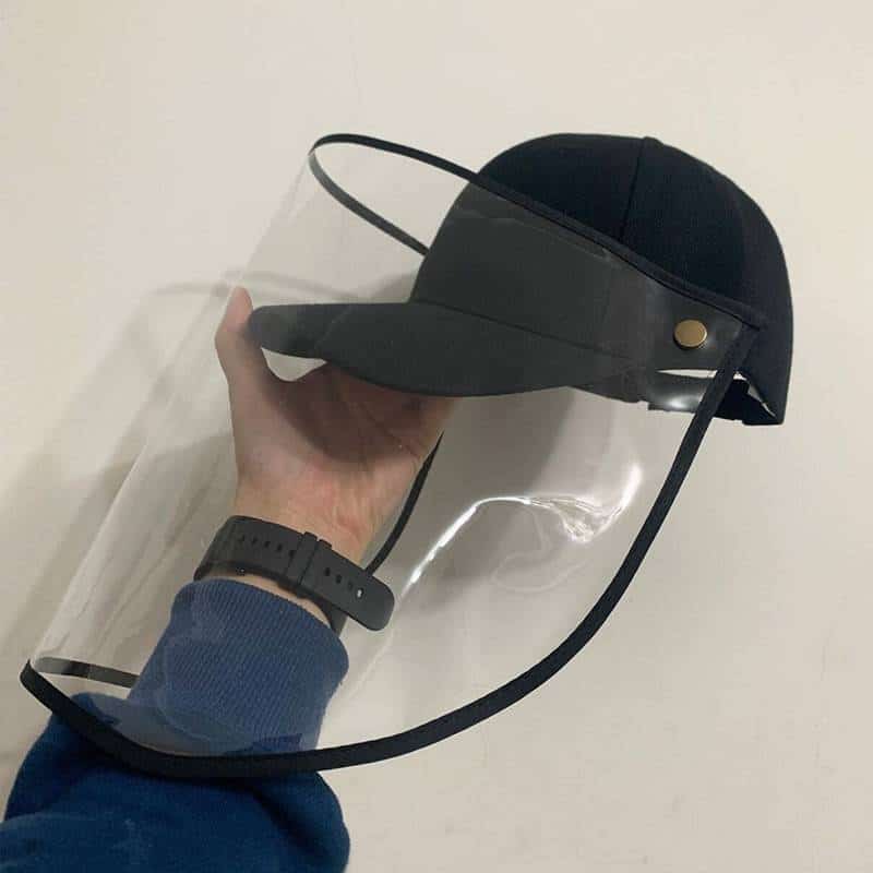 Men Women's Baseball Cap Hat Black Summer Hat Men Blue Black Navy Sun Cap White Transparent Plastic Visors Hats for Women Gorras
