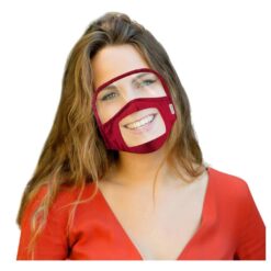 4Pcs Masque Adult Face Mask with Eyes Screen Mask With Clear Window Visible Dustproof Mascarillas Cosplay Mask color: A|B|C|D|E  New Arrivals 2020 Face Masks