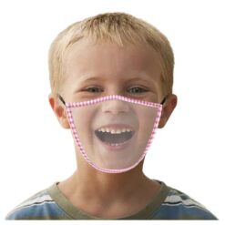 Transparent Face Mask For Kids color: Red|Blue|Green|Yellow  New Arrivals 2020 Fight Coronavirus Face Masks Best Sellers