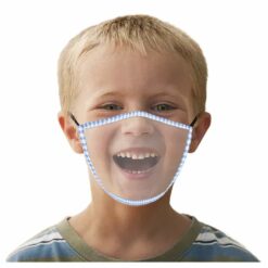Transparent Face Mask For Kids color: Red|Blue|Green|Yellow  New Arrivals 2020 Fight Coronavirus Face Masks Best Sellers