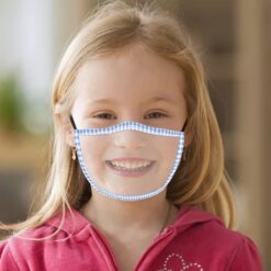 Transparent Face Mask For Kids color: Red|Blue|Green|Yellow  New Arrivals 2020 Fight Coronavirus Face Masks Best Sellers