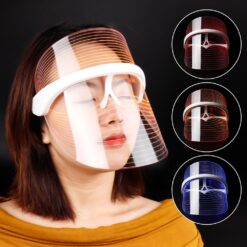 3 Colors LED Light Therapy Face Mask Photon Instrument Anti-aging Anti Acne Wrinkle Removal Skin Tighten Beatuy SPA Treatment 1ef722433d607dd9d2b8b7: China|United States  face Mask Therapy Face Mask NEW