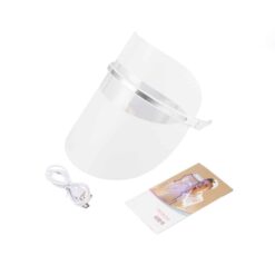 3 Colors LED Light Therapy Face Mask Photon Instrument Anti-aging Anti Acne Wrinkle Removal Skin Tighten Beatuy SPA Treatment 1ef722433d607dd9d2b8b7: China|United States  face Mask Therapy Face Mask NEW