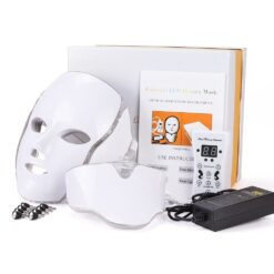 Foreverlily 7 Colors Light LED Facial Mask With Neck Skin Rejuvenation Face Care Treatment Beauty Anti Acne Therapy Whitening 1ef722433d607dd9d2b8b7: Belgium|China|United States  face Mask NEW Uncategorized