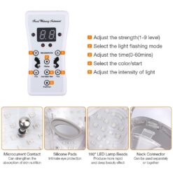 Foreverlily 7 Colors Light LED Facial Mask With Neck Skin Rejuvenation Face Care Treatment Beauty Anti Acne Therapy Whitening 1ef722433d607dd9d2b8b7: Belgium|China|United States  face Mask NEW Uncategorized