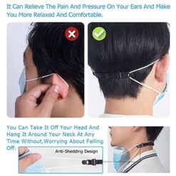 10PCS Adjustable Mask Extension Belt Bandage Mask Hook Anti-Slip Ear Rope salvaorejas mascarillas mask holder protection masks 1ef722433d607dd9d2b8b7: China|United States New Arrivals Uncategorized Coronavirus Protective Gear Best Sellers Clearance