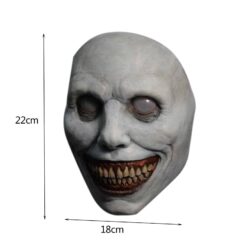 Creepy Halloween Masks Smiling Demons The Evil Cosplay Props Mouth Caps Washable Scary Party Cosplay Props Mascarillas color: White  New Arrivals Uncategorized