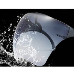 Fashion Clear Full Face Shield Colorful/Transparent Shield Visor Sunglasses PC Anti-Oil Anti-Fog Frame Goggle Shield Children color: Gradient blue|Gradient gray|Gradient green|Gradient orange|Gradient pink|Gradient purple|Gradient tea|Light blue|Light brown|Light pink|Light purple|transparent  New Arrivals Safest Face Masks For Kids Best Back to School Face Masks For Kids Best Sellers