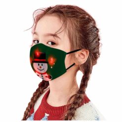 Children Led Christmas Masks Light Up Glowing Halloween Cosplay Mondmasker Face Mask For Kids Mondkapjes masque Mascarillas color: A|B|C|D|E|F  New Arrivals Protection Against COVID-19 Best Back to School Face Masks For Kids Best Sellers