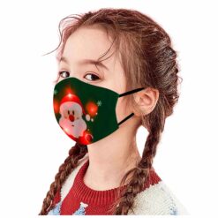 Children Led Christmas Masks Light Up Glowing Halloween Cosplay Mondmasker Face Mask For Kids Mondkapjes masque Mascarillas color: A|B|C|D|E|F  New Arrivals Protection Against COVID-19 Best Back to School Face Masks For Kids Best Sellers