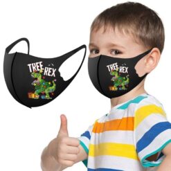 Christmas Cartoon Dinosaur Reusable Face Mask Child Masks For Protection Children Washable Face Mask For Kids Boy Halloween color: A|B|C|D|E  New Arrivals Protection Against COVID-19 Safest Face Masks For Kids Best Back to School Face Masks For Kids Best Sellers