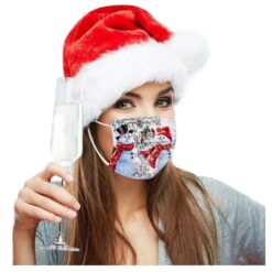 Christmas Mask Disposable Face Mask Adult 10pc Halloween Anime Mask For Face Women’s Printed Masks Fabric Cover Mascara Facial color: A|B|C|D  Face Masks For Adults New Arrivals Protection Against COVID-19 Face Masks