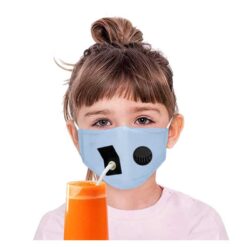 Day Care And Kinder-KKGarden. Wholesale Masks Kids Boys Girl Dustproof Drinking Breather Face Mask Hole Straw Halloween Cosplay Mondkapjes Wasbaar Mascarillas color: Hot Pink|Navy Blue|Red|Gray with 2 Filters|Black|Blue  New Arrivals Protection Against COVID-19 Safest Face Masks For Kids Best Back to School Face Masks For Kids Best Sellers