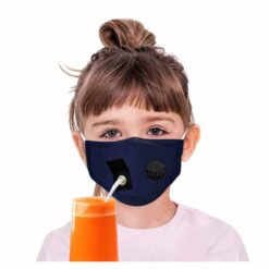 Day Care And Kinder-KKGarden. Wholesale Masks Kids Boys Girl Dustproof Drinking Breather Face Mask Hole Straw Halloween Cosplay Mondkapjes Wasbaar Mascarillas color: Hot Pink|Navy Blue|Red|Gray with 2 Filters|Black|Blue  New Arrivals Protection Against COVID-19 Safest Face Masks For Kids Best Back to School Face Masks For Kids Best Sellers