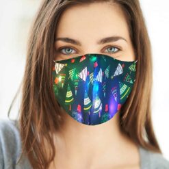 Navidad Christmas Lights Glowing Washable Face Mask Cartoons Covers Fashion Mouths Led Mouth Masks Halloween Cosplay Mascara color: A|B|C|D|E|F|G  Face Masks For Adults New Arrivals Protection Against COVID-19 Face Masks Best Sellers
