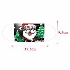 Xmas Disposable Face Mask Disposable Face Mask Adult Cartoon Fashion Christmas Mask For Face Women Halloween Маска Для Лица color: A|B|C|D|E|F|G  Face Masks For Adults New Arrivals Protection Against COVID-19 Face Masks