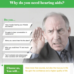Discrete Wireless Hearing Aids For Hearing Impaired People Battery Duration: 2-4 days  New Arrivals Uncategorized Best Sellers